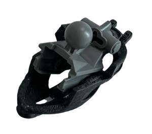 Image of Bionicle Toa Hagah Bomonga's Kanohi by Galva (FDM Plastic-printed, Black)