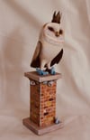 Barn Owl Sculpture - Brooklyn Born and Bred