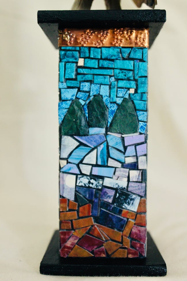 Barn Owl Sculpture - Miss Midnight