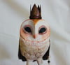 Barn Owl Sculpture - Bungalow Beauty