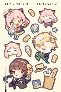 Image 4 of Spy x Family Stickers and Charms