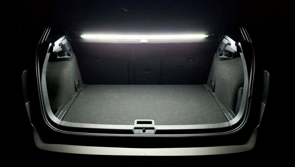 Image of 2pc Trunk LEDs with optional Trunk Light Strip kit for the Volkswagen Atlas 