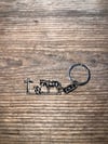 Christian Cowboy Keychain