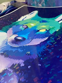 Image 2 of Coloryote - 12 x 18 Holographic Art Print