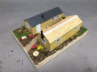 Image 2 of Portable Logger Cabin Kit HO scale