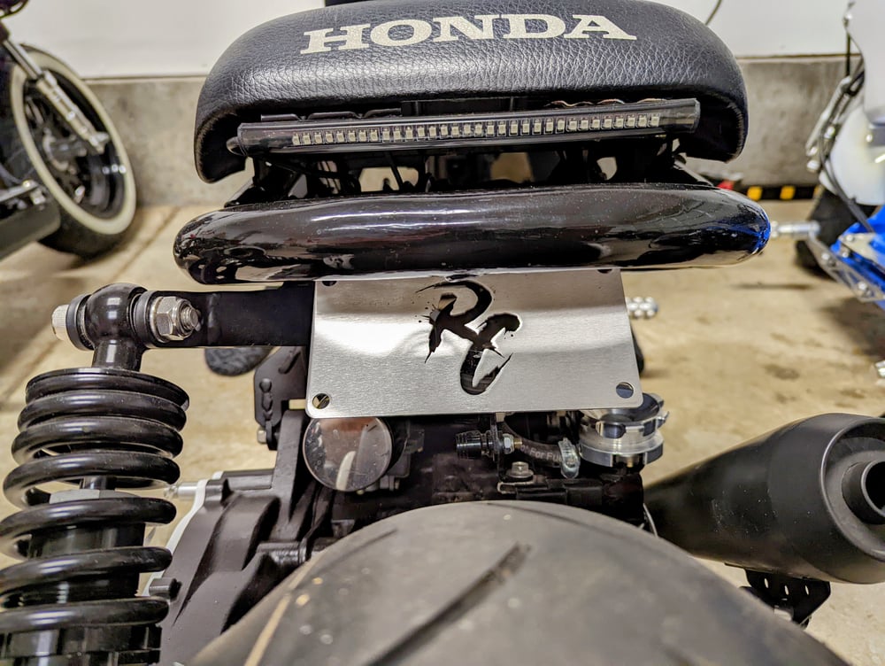 Honda Ruckus LED Taillight Strip and Under Seat Bracket 