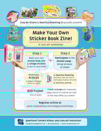 Image 2 of Make Your Own Sticker Book Zine!