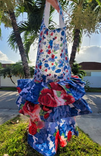 Image 1 of Blue Flower Dress 