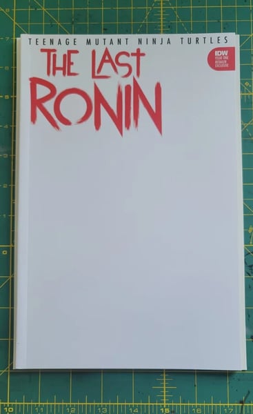 Image of The Last Ronin #1 IDW Blank Cover Commission