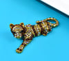 SassyMae’s Leopard Rhinestone Brooch (Available in Gold and Silver)