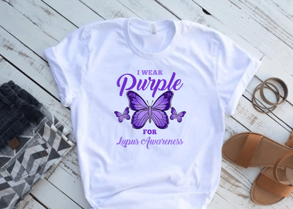 Image of Lupus Purple Awareness Tee