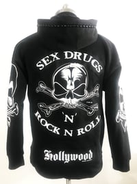Image 1 of SNLoud MV SDR&R Blackout Zip Hoodie