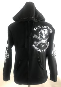 Image 2 of SNLoud MV SDR&R Blackout Zip Hoodie