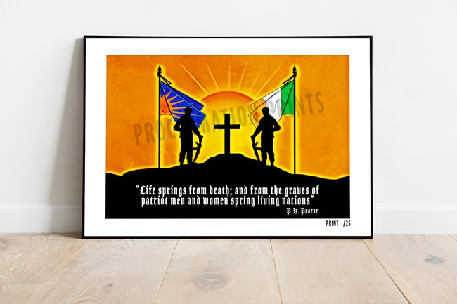 'THE RISING SUN' limited edition A3 Print. | Proclamation Prints