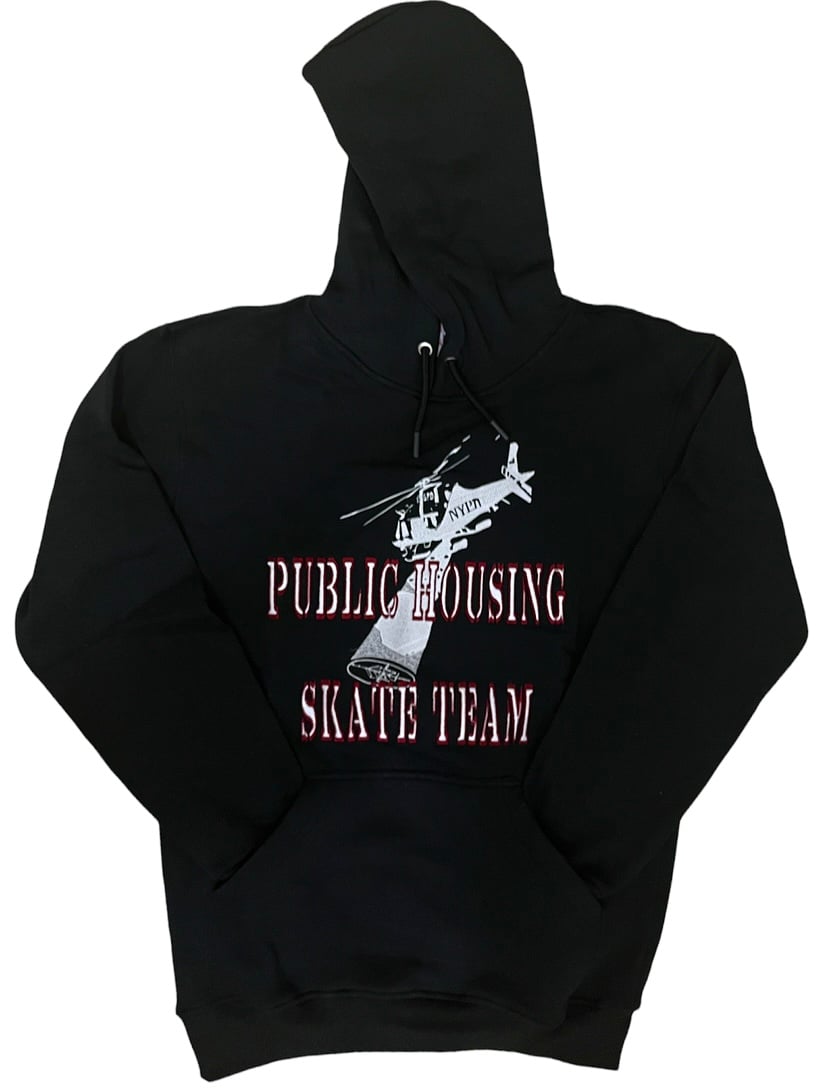Image of PHST (EMBROIDERED)  HELICOPTER HOODIE