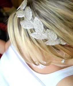 Image of Art Deco Goddess -Vintage inspired ribbon headband or SASH