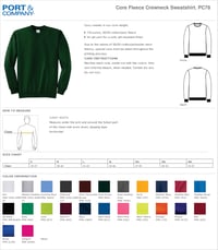 Image 2 of Illini Elite 13 Black Crewneck Sweatshirt