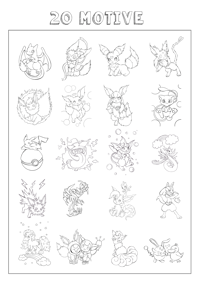 Image 4 of COLOR ME , Pokemonmalbuch 