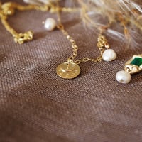 Image 1 of Eco Gold Orbit Necklette