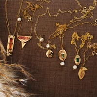 Image 2 of Eco Gold Orbit Necklette