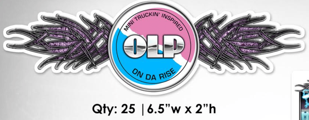 Image of OLP Time Machine Logo - Sticker