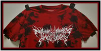 Image 2 of Nightmare Metal Logo Blood Red Tie Dye