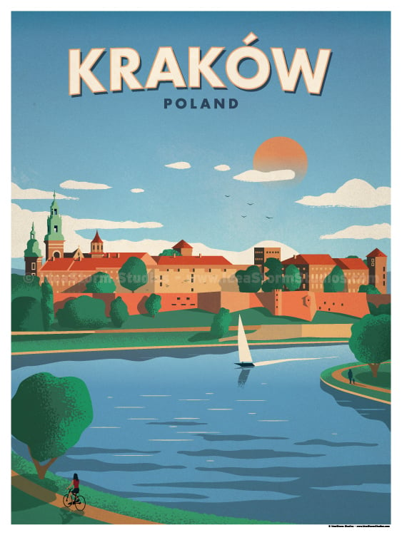 Image of Krakow Poster