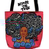 Image 1 of INSPIRE THE TRIBE Crown Tote Bag