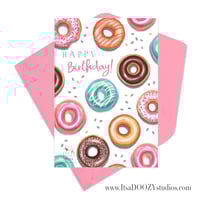 Image 1 of Happy Birthday Donuts