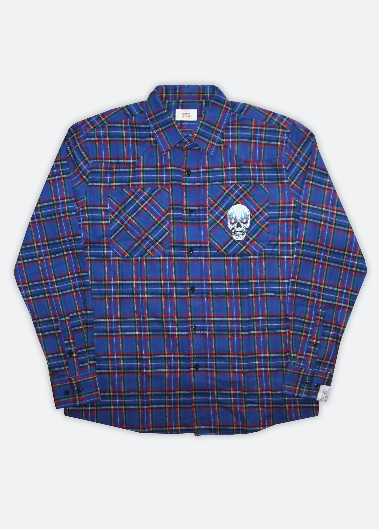 Image of CrossBones Flannel