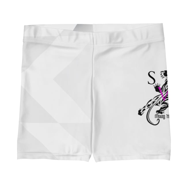  White Spandex Shorts