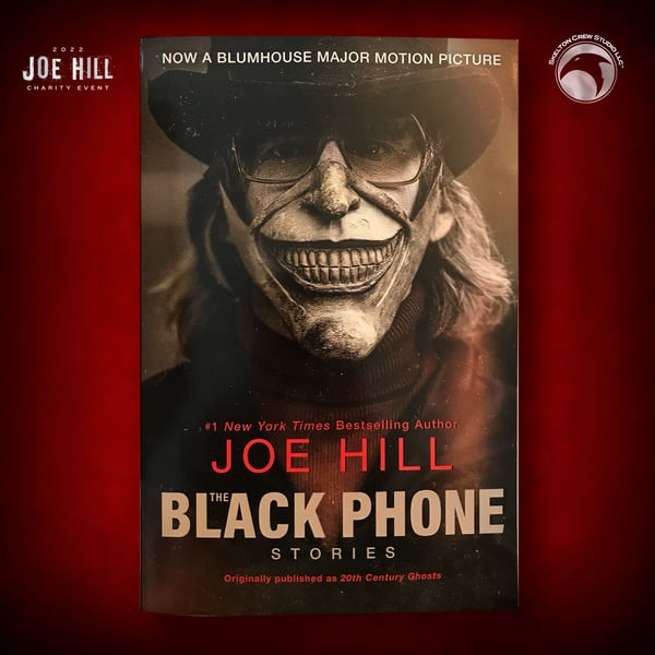 Image of Joe Hill 2022 Charity Event 4: SIGNED The Black Phone Stories paperback