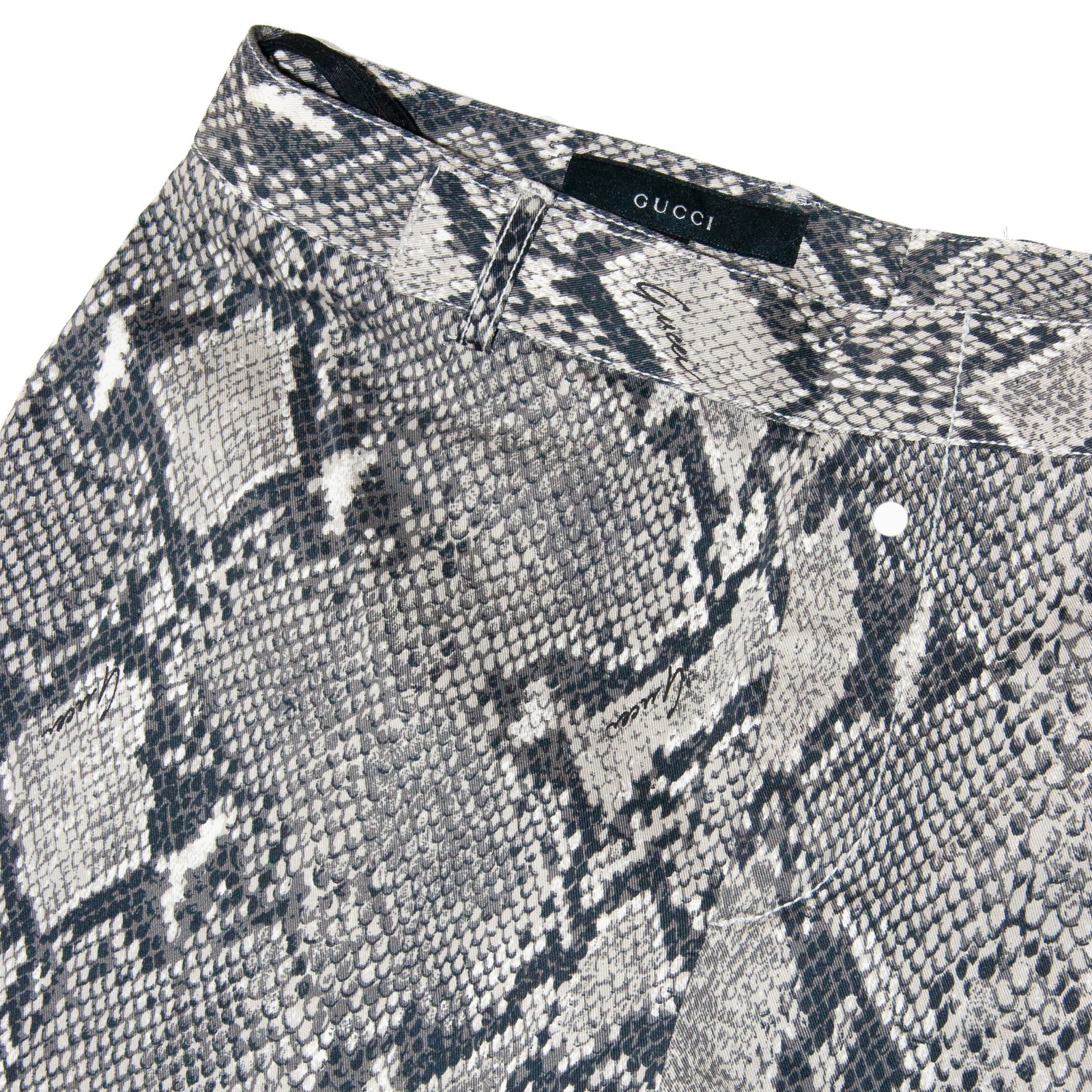 Gucci by Tom Ford 2000 Runway Python Print Trousers † Ruder Gucci by Tom Ford 2000 Runway Python Print Trousers † Ruder