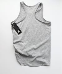 Image 2 of Girls Adidas Waist Tie Racer Back Tank Top