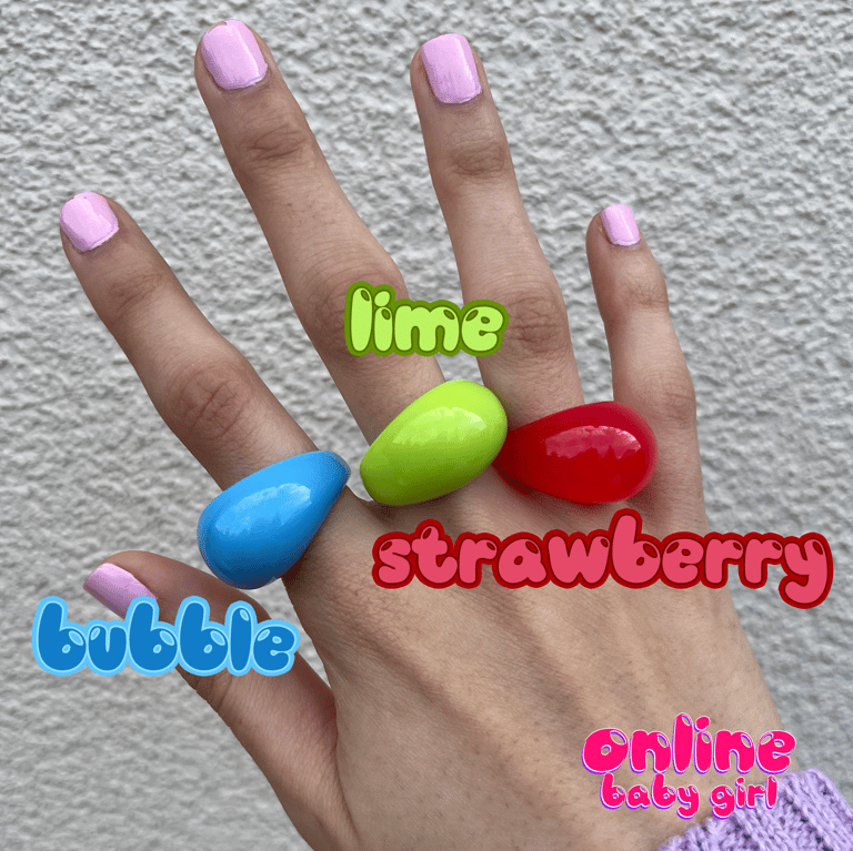 Round Chunky Rings Image 2