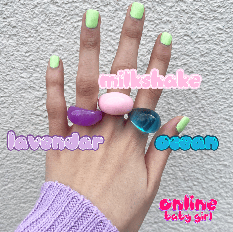 Round Chunky Rings