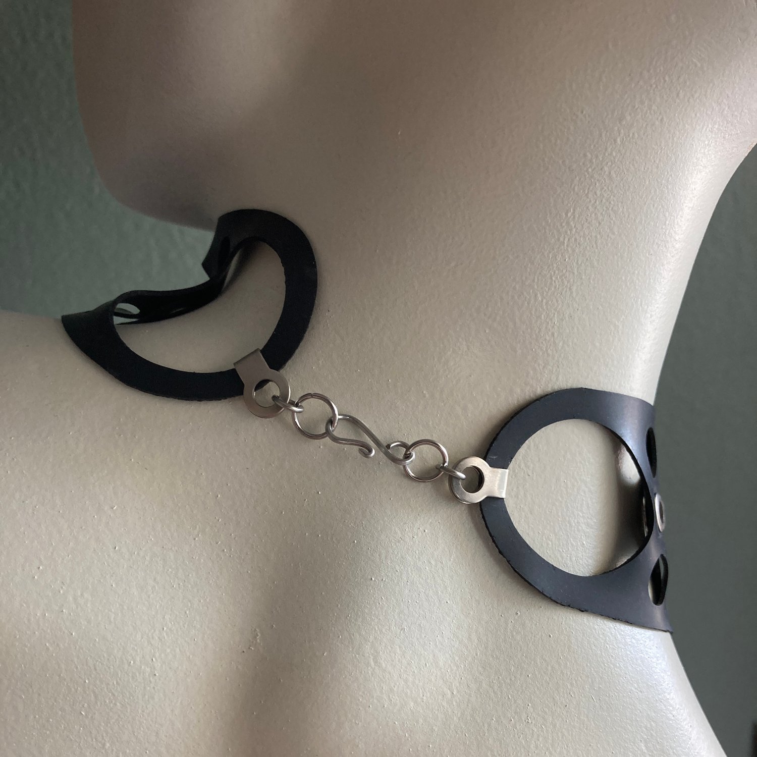 Image of Gasketcase Rubber & Stainless Steel Necklace #5