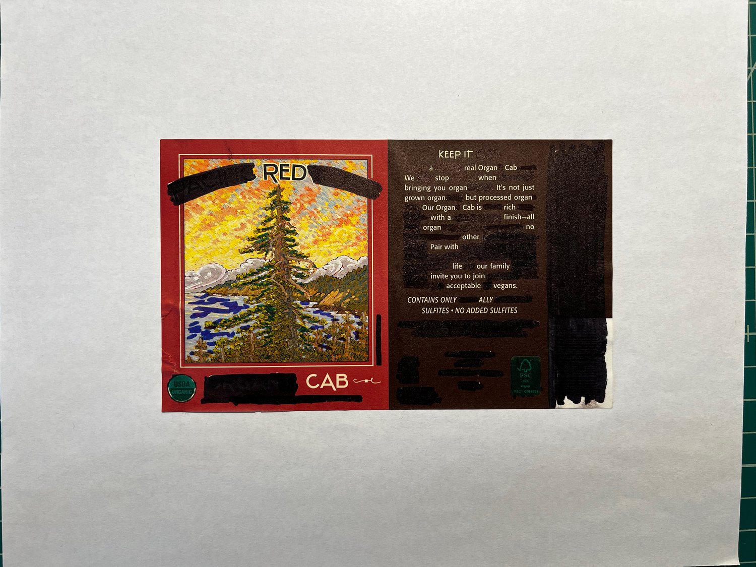 "Red Cab" original