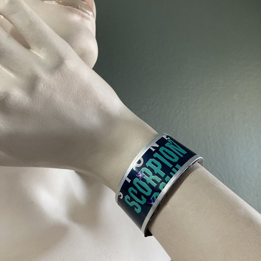 Image of Scorpion Bowl Cuff with Magnet Clasp