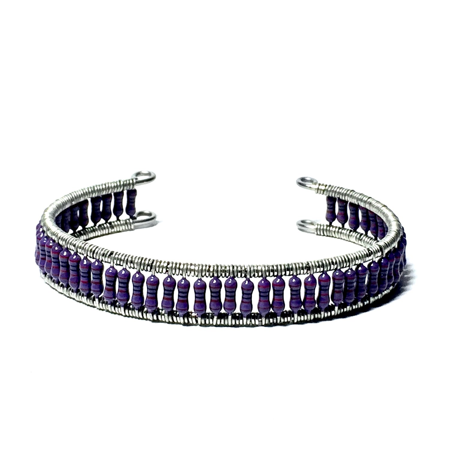 Image of Resist Cuff in Dark Purple