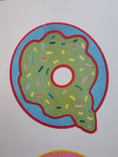 Image 3 of Donut trio print