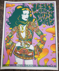 Image 1 of Jesus and Mary Chain- Fox Theater, Oakland. Artwork by Caitlin Mattisson & Alan Forbes 