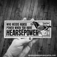 Image 2 of Hearsepower Vinyl Sticker