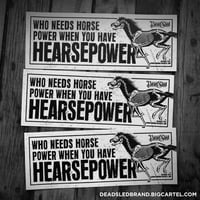 Image 1 of Hearsepower Vinyl Sticker