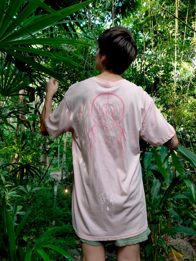 Angel Bones Shirt - Dusty Pink