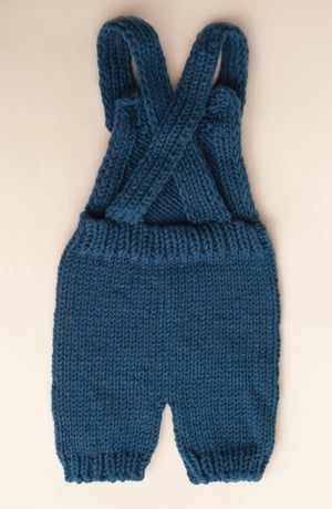 Image of Newborn Knit Overalls / 3 colors