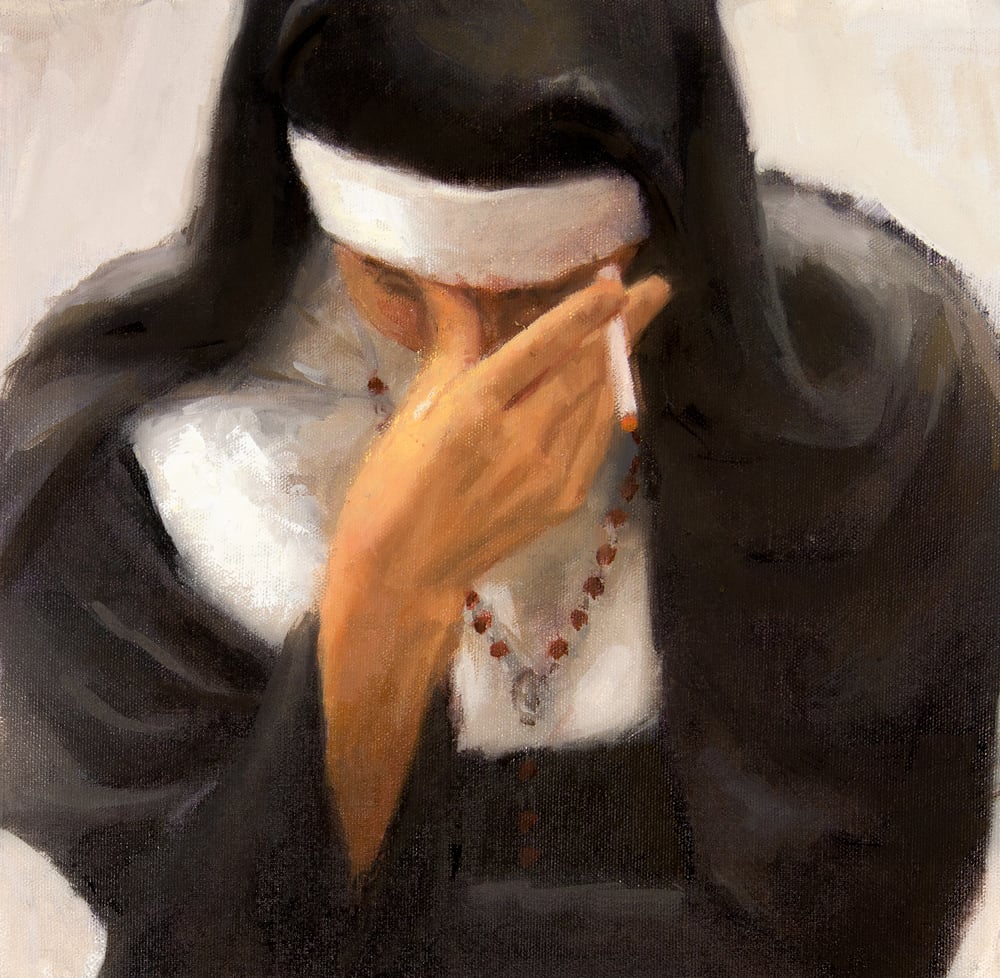 Image of Holy Smokes, nun.