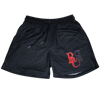 Mesh logo shorts (Black&Red)