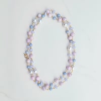 Image 1 of Kunzite & Australian Pearl Necklace