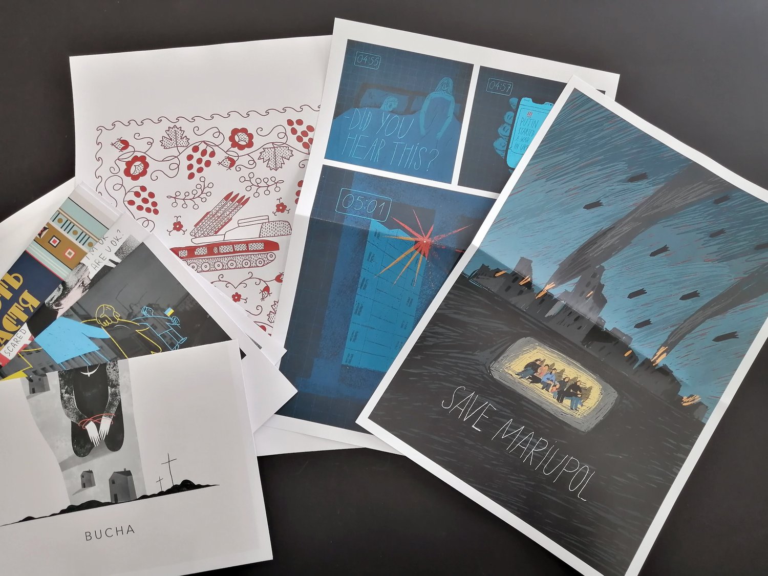 Image of Sentimientos de guerra. 8 + 1 ilustradores ucranianos una mirada sobre la guerra